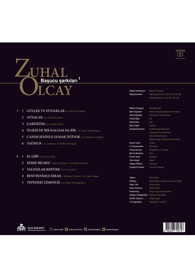 Zuhal Olcay - Başucu Şarkıları 1 Plak