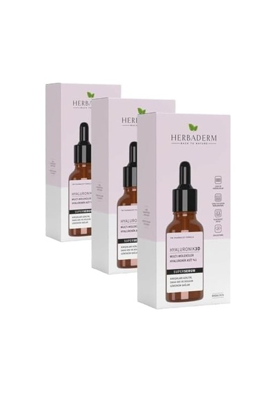 Superserum Hyaluronik 3d 30 Ml 3 Paketi