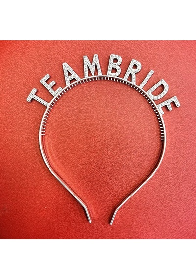 Gümüş Renk Team Bride Taç Plastik Gelin Ve Nedime Tacı - Uxfo-582122 18