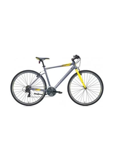 Carraro Sportive 321 28 Jant 21 Vites 48 Cm V-fren Şehir Bisikleti-mat Antrasit - Sarı - Koyu Sarı Antrasit - Sarı