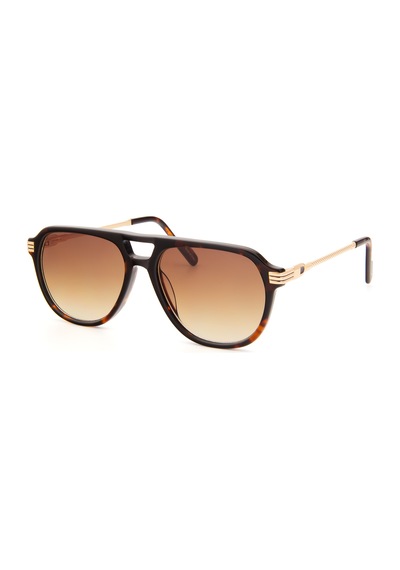 Zen Milano Eyewear Ct0471s-c03 54 Unisex Güneş Gözlüğü Siyah