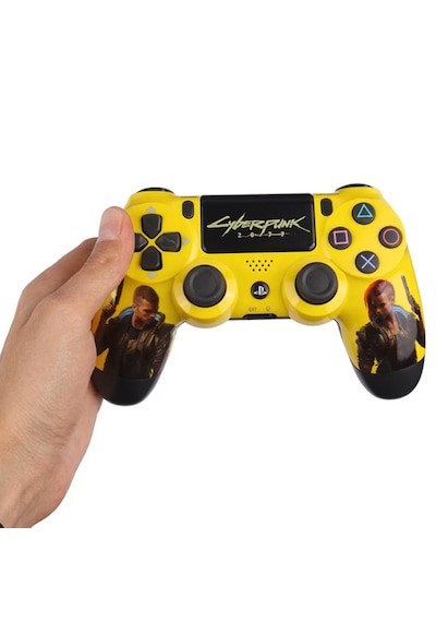 Dualshock 4 V2 Cyberpunk 2077 Zct2 Kablosuz Ps4 Oyun Kolu