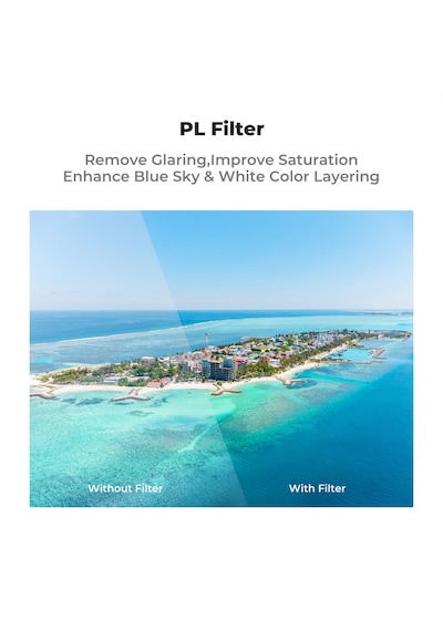 K&F Concept Djı Avata 2 Uyumlu Polarize Filtre