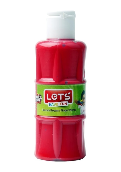 Lets Parmak Boya 100Ml Kırmızı L-5654