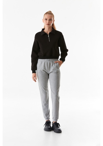 Fullamoda Cepli Beli Lastikli Jogger Eşofman Altı 24mgb7767210134-gri Gri Fullamoda Cepli Beli Lastikli Jogger Eşofman Altı 24mgb7767210134-gri Gri