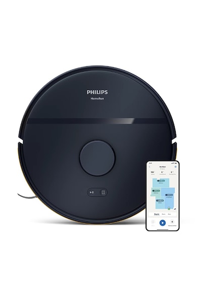Philips HomeRun XU2000/10 2000 Serisi Aqua Akıllı Robot Süpürge Siyah