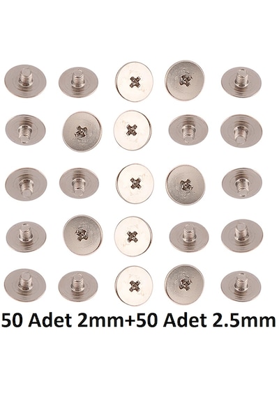 100 Adet Set Laptop Menteşe-lcd Ekran Vidası