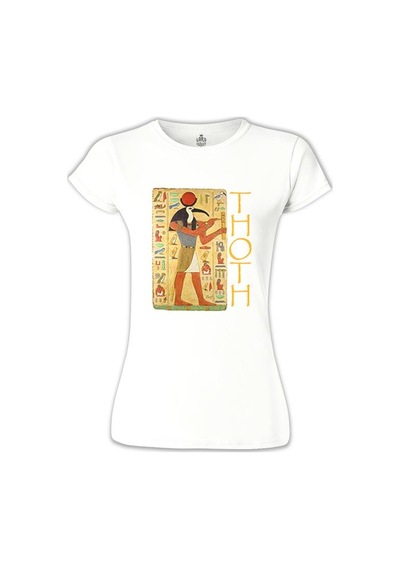 Thoth Beyaz Kadın Tshirt 001