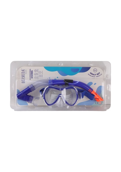 Kzld-ak301-121cs Maske Snorkel Set Ozel Cam 24 Çok Renkli