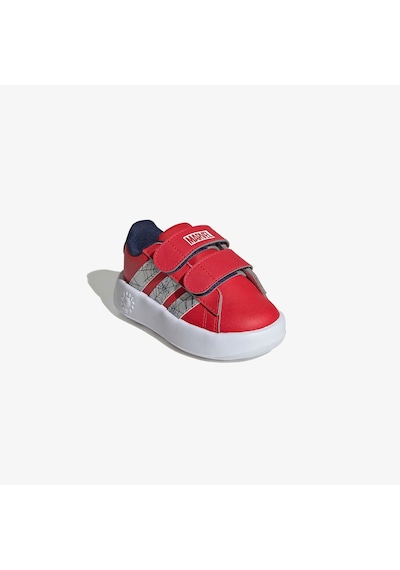 Adidas Grand Court Spider-man Comfort Çocuk Siyah Spor Ayakkabı Kı9193