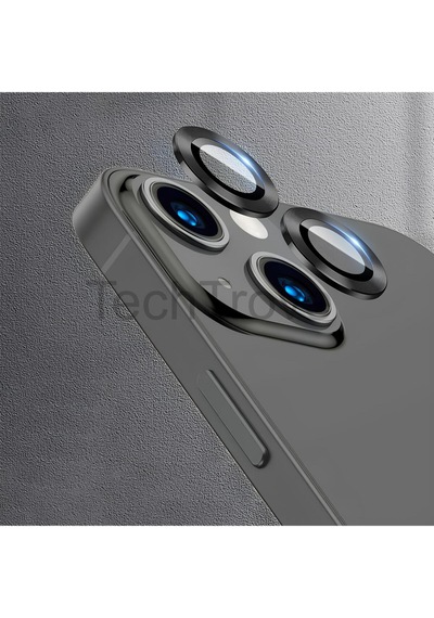 Apple İphone 13 Kamera Lens Koruyucu Parmak İzi Bırakmayan A+ Kalite Siyah
