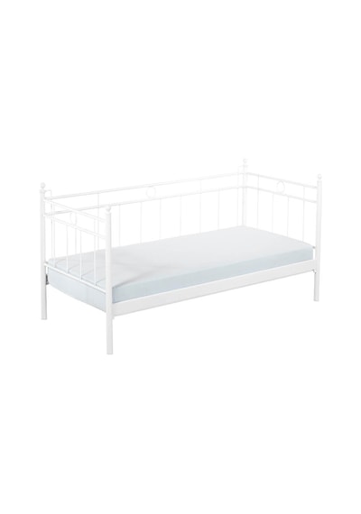 Bedliga Alpas Daybed Ferforje Metal Tek Kişilik Karyola 90X200