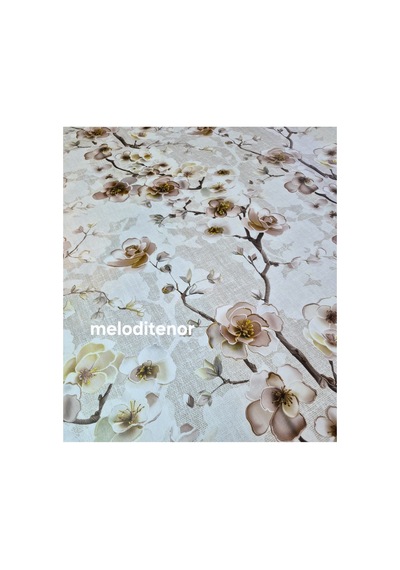 Bahar Dalı Pastel Krem Beyaz Çiçekli Astarlı Kaymaz Kolay Silinebilir Pvc Muşamba Masa Örtüsü Kahverengi , Krem , Beyaz Bahar Dalı Pastel Krem Beyaz Çiçekli Astarlı Kaymaz Kolay Silinebilir Pvc Muşamba Masa Örtüsü Kahverengi , Krem , Beyaz