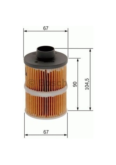 BOSCH 1457070001 MAZOT FİLTRESİ ALBEA DOBLO 05- PUNTO DUCATO / BO
