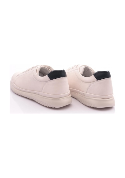Dgn 9144 Erkek Düz Taban Sneaker Ayakkabi 9144-2505-R2728 Beyaz