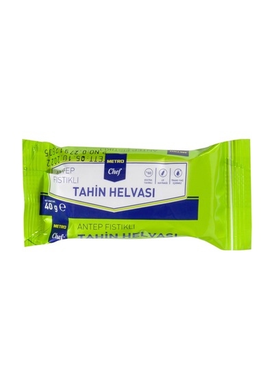 Helva 40 G Antep Fıstıklı - Pratik Ve Lezzetli Atıştırmalık - 8 Adet Tarı