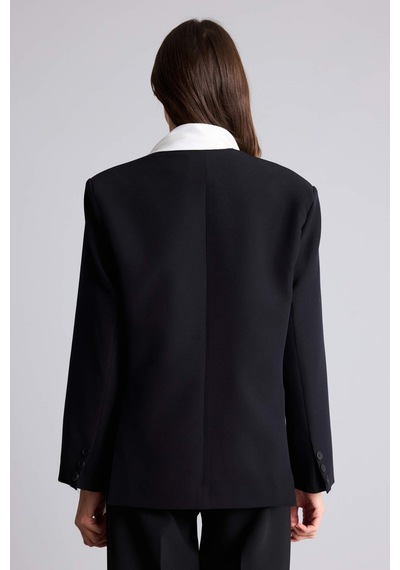 Defacto Blazer Ceket H2468ax26spbk81 Siyah-bk81