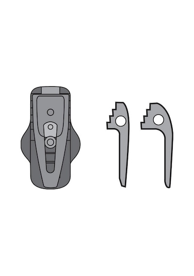 Vaude Step Adjust Oversize Hook Takım Mavi - Beyaz