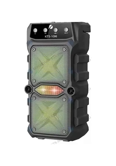 Northcity Kts 1096 Taşınabilir Bluetooth Hoparlör - Yüksek Ses Ve Led Işıklı