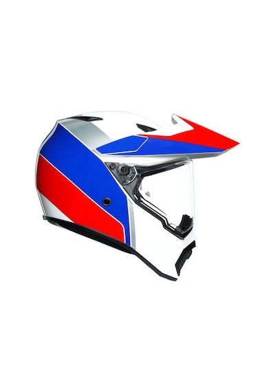 Agv Ax-9 Kask Atlante White Blue Red