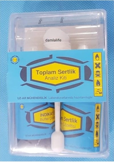Su Testi Analiz Sıvısı Toplam Sertlik Kiti