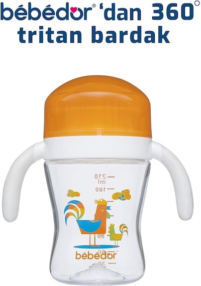 Bebedor 360 Tritan Kulplu Bardak 210 ML 7507