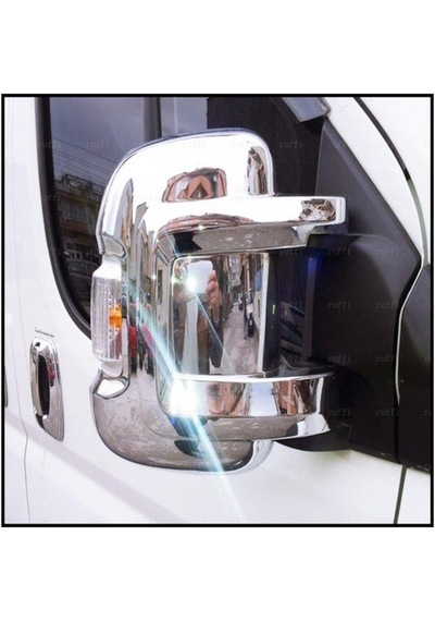 Peugeot Boxer 2006 Üzeri ABS Krom Kaplama Ayna Kapağı 2 Parça