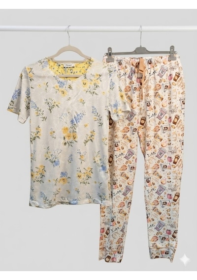 Vinetta Pijama Çok Renkli