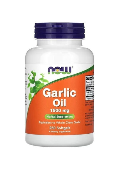 Garlic Oil, 1,500 Mg, 250 Softgels