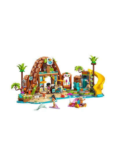 LEGO® Friends Aile Tatil Köyü 42673 - 8 Yaş ve Üzeri Çocuklar için Deniz Hayvanları İçeren Yaratıcı Oyuncak Yapım Seti (1140)