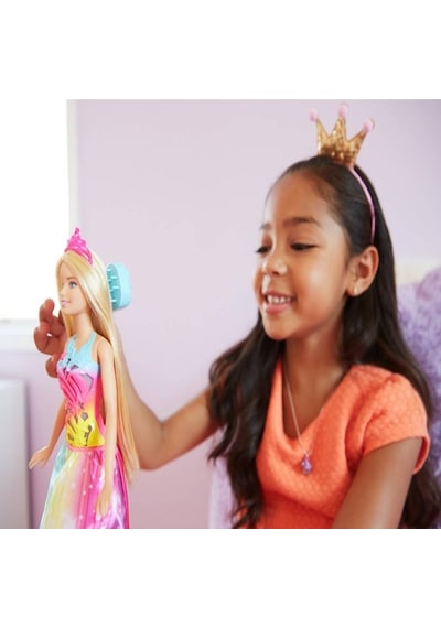 Barbie Dreamtopia Sihirli Saçlar Prensesi Barbie Bebek