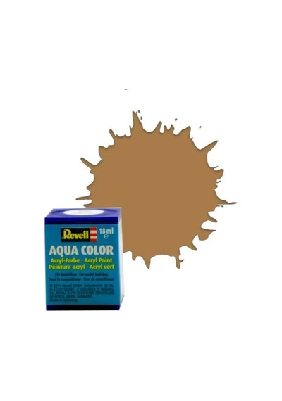 Revell 86 - Aqua Color Olive Brown - Mat Boya- 18 Ml