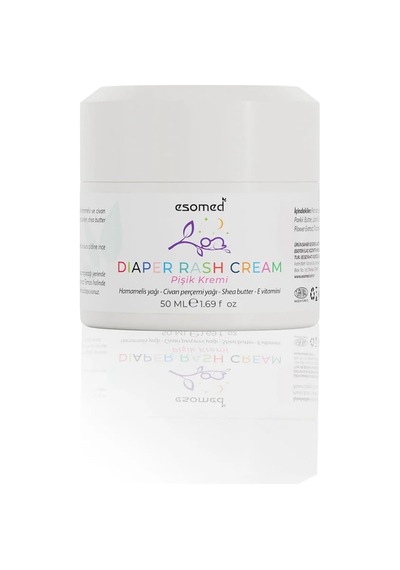 Bebek Pişik Önleyici Krem 50 Ml %15 Çinko Oksitli, Bitkisel Nemlendirici Ve Koruyucu