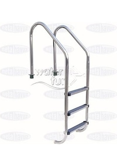Waterfun Havuzavm-merdiven Standart Seri 3 Basamaklı 304 Paslanmaz Çelik
