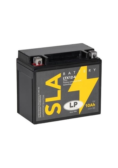 Lp Ltx12-4 Sla Ytx12-sla Hazır Akü 12v 10a Cca 150/l:150 /w:87 /h:130