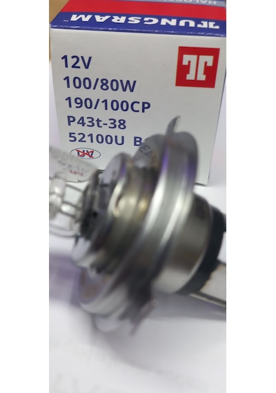 Tungsram 12v H4 Ampul 100/80w P43trally Tırnaklı