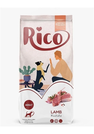 Rico Kuzulu Yetişkin Köpek Mamaı 3 KG