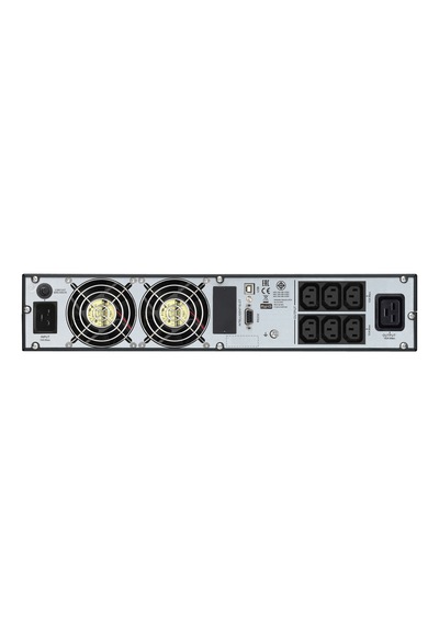 Easy Ups Srvs3krı 1 Ph Çevrimiçi, 3kva, Kabinete Monte 2u, 230v, 6x Iec C13 + 1x Iec C19 Çıkış, Akıllı Kart Slot, Lcd, Ray Kitsiz