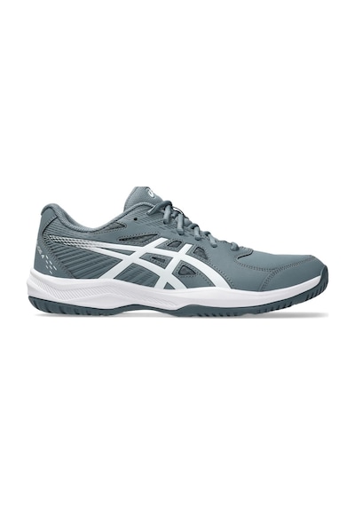 Asics Court Slide 4 Erkek Gri Tenis Ayakkabısı Mavi