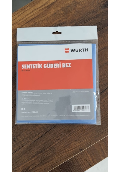 40x40 170 Gr Sentetik Güderi Bez 3 Adet