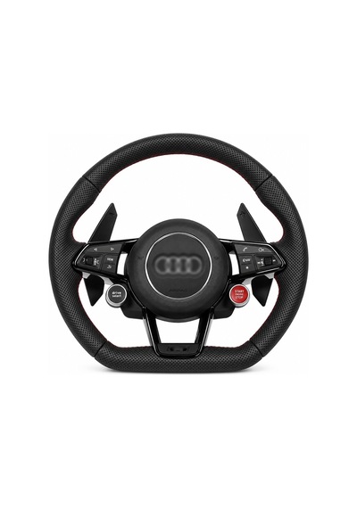 Autogp Audi Rs Direksiyon Simidi Deri F1 Vites+airbag