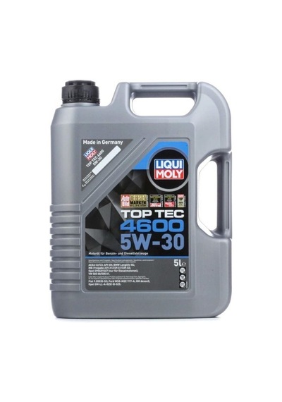Liqui Moly Top Tec 4600 5W-30 Dexos2 5/Litre Motor Yağı