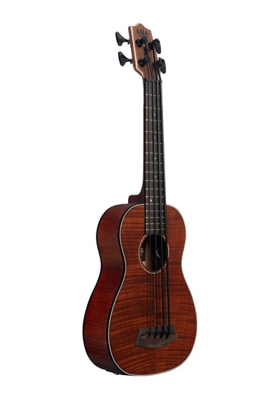 Kala Exotic Mahogany Solak Akustik-elektro U Bass Akustik Bas Gitar
