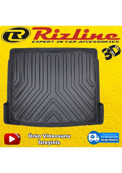 Citroen C5 Bagaj Havuzu 3D Siyah 2001 - 2007 Arası Rizline N11.14432