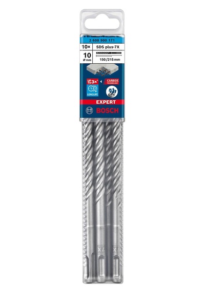 Bosch Expert 10x215 Mm 10 Lu Yeni Sds Plus-7x Matkap Ucu 2608900171