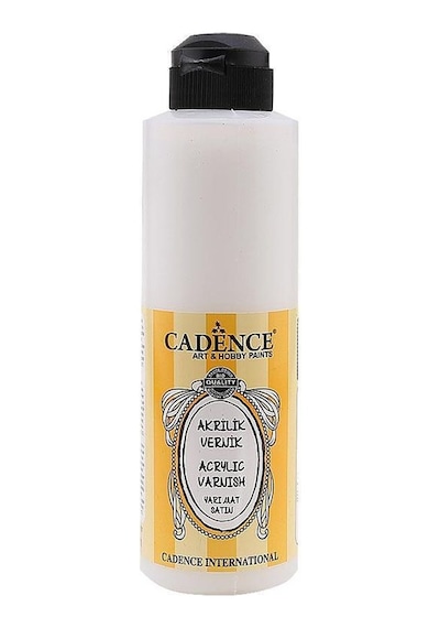 Cadence Su Bazlı Satin Yarı Mat Vernik 250Ml
