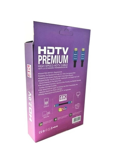 Hiremco 4K Ultra Hd 3Metre Hdmi  Kablo