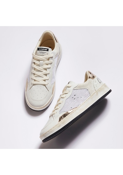 Sneaker Günlük Kadın 20204pp7.10 Crime London Chelsea White Beyaz