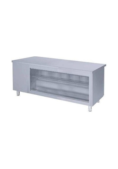 Iceinox Tezgah Tip Snack Buzdolabı Önü Camlı 3 Kapılı 440 Lt-98116