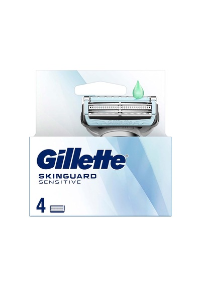 Gillette Skinguard Sensitive Yedek Tıraş Bıçağı 4 Adet Sku: Zeus8690010389046